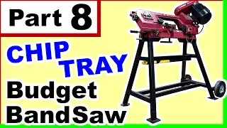 Ленточная пила Harbor Freight — Часть 8 — Самодельный поддон для стружки