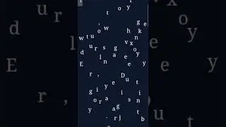 Playing Floating Words Game differently every time. play on web browser. #motivation