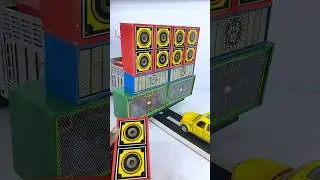 Mini Dj Truck loding full competition 😱￼ bass #dj #gadiwaladj #djtruck #compilation