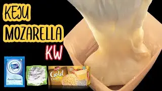 HANYA 3 BAHAN | BISA BIKIN KEJU MOZARELLA KW
