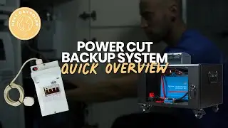 (60 Second Overview) Grid Failure / Home & Small Business Backup Power System 800W / Lithium System