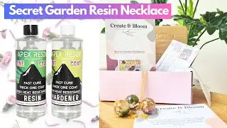 How To Make Resin Jewellery - FULL TUTORIAL Flower Preservation Resin Starter Kit for Beginners