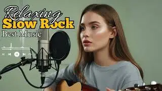 Slow Rock Music for Sleeping | Peaceful Night Guitar Rock