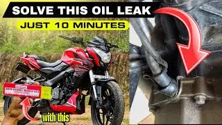 NS200 Oil Leak Issue Solved in 10 Minutes 💥
