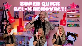 ⭐️⭐︎⋆СУПЕР БЫСТРОЕ СНЯТИЕ GEL-X!⋆⭐︎⭐️ Основа для желе-гель-лака, новые гели и натуральное покрытие для ногтей!⋆💜