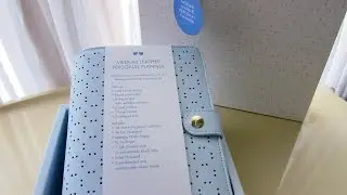 Kikki-K Ice Blue Medium Planner
