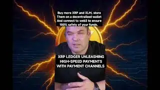 Buy more XRP and XLM, store Them on a decentralized wallet And connect to web3. 