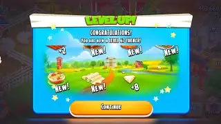 I REACHED LEVEL 67 IN HAY DAY. 