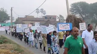 The march through villages - #worldglaucomaweek