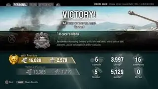 World of Tanks_T-100 LT Pascucci's medal