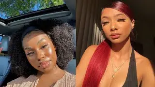 Cute Instagram Baddie hairstyles - Compilation 😍