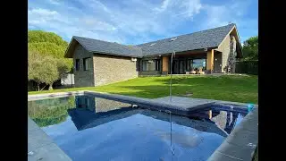DRON ESPECTACULAR CHALET LUJO LAS LOMAS BOADILLA