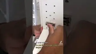 Как установить петли для шкафа - IKEA #шорты #удовольствие #сделай сам
