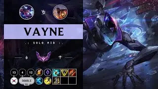 Vayne Mid vs K'Sante - KR Master Patch 14.9