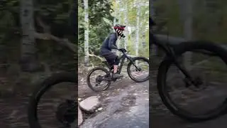 Rock hopping with friends #freeride #mtb #freeridemtb #mountainbike #mountainbiking