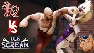 Ice Scream Uncle Rod vs Mr Meat - Funny Moments