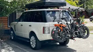 Rooftop tent install solo and setup at campsite
