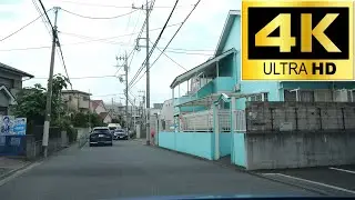 したみち通り（未開通の放射第7号線 迂回路に相当）： 北園交差点方面 [ 東京23区（練馬区）4K/60p 車載動画 2024 ドライブ] Tokyo drive Shitamichi dori