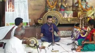 K Aravind @S 4h Akhanda Gana Yagyam ..Sree Vinayaka Mandir Sarojini Nagar, New Delhi.
