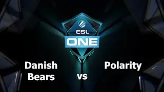Danish Bears vs Polarity Game 1 - ESL One Frankfurt EU - @TobiWanDOTA @MotPax