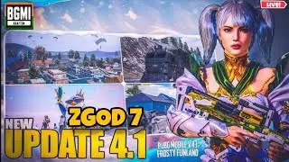 NEW UPDATE 4.1 EXPLORING BGMI Live | With ZGOD7