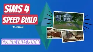 ❤🎇Sims 4 | Speed Build | Granite Falls Rental | No CC🎇❤