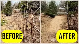 Rebuilding Our 3 Year Old Mountain Bike Trails