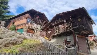 Lauterbrunnen, Murren, Stechelberg -  Switzerland - November, Train Ride, Hiking