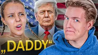 Sie hat CRUSH auf TRUMP???😭💀