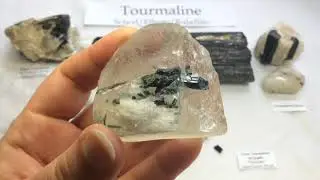 Crystal & Mineral Education: TOURMALINE (Schorl / Elbaite / Rubellite) ⚒