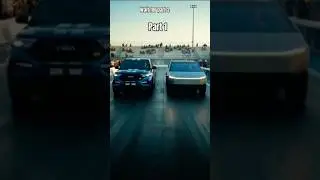 Tesla 💗 vs Ford ☠️.  #race #shorts #dragrace #tesla #ford #mustang