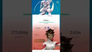 Pok&eacute;mon GO Catching legendary Pokemon Palkia 🤯 Indian player  #pokemongo #viral #pokemon #shorts