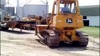 Big Iron Online Auction 750 John Deere Bulldozer July 17, 2013