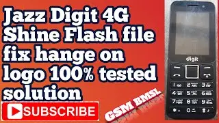 How to factory reset jazz digit shine | flash stock firmware | fix hange on logo by cm2