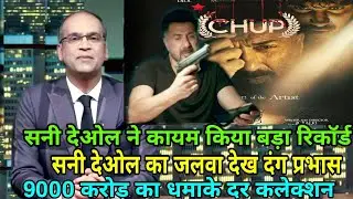Chup 1st day box office collection, Sunny Deol interview,chup box office Collection,chup hit or flop