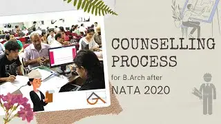 Counselling Process for NATA | B.Arch Counselling | NATA college List | Cutoff Discussion