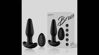 WY0626 Bruce-remote control rotation anal plug
