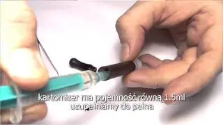Napełnianie kartomizera CE3 Smokymizer