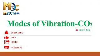 Vibrational Modes -1 #IR #vibrational_modes #linear #CO2 #stretching #bending #KTU_S2_Chemistry #H2O