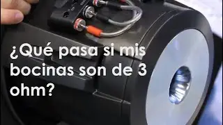 Que pasa si mis bocinas son de 3 ohm ?