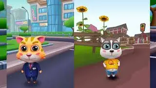 Best Funny Fails Cat Runner VS Pet Runner Cat Rush Games Videos