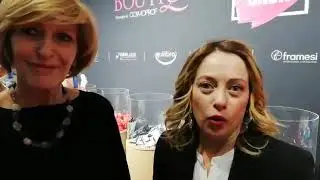 Giorgia Meloni dal Cosmoprof Worldwide Bologna fiera mondiale dell’industria della bellezza
