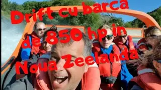 Drift cu barca de 850 hp in Noua Zeelanda!