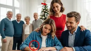 She Signed the Divorce Papers in Tears at the Christmas Party - No One Knew She Was a Billionaire's