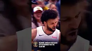 DeAndre Jordan&rsquo;s BIG Block Sets Up Murray for the Slam! 🚀🔥