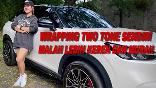 HRV SE PUTIH WRAPPING STICKER TWO TONE MAKIN KEREN | ALL NEW HR-V SPECIAL EDITION WHITE PEARL 2023