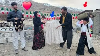 Wedding dress made of hope: The master's help to Ramin and Zolfa to start a life together.❤🥰