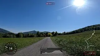 30 Minutes Virtual Indoor Cycling, Czech Republic, Pstruž&iacute; - Čeladn&aacute;, GoPro Hero 10, 4K