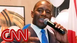 Gillum wins big upset in Florida Democratic primary