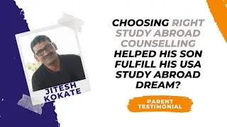 How choosing Right Study Abroad Counselling helped Pritesh fulfill his USA STUDY ABROAD DREAM?